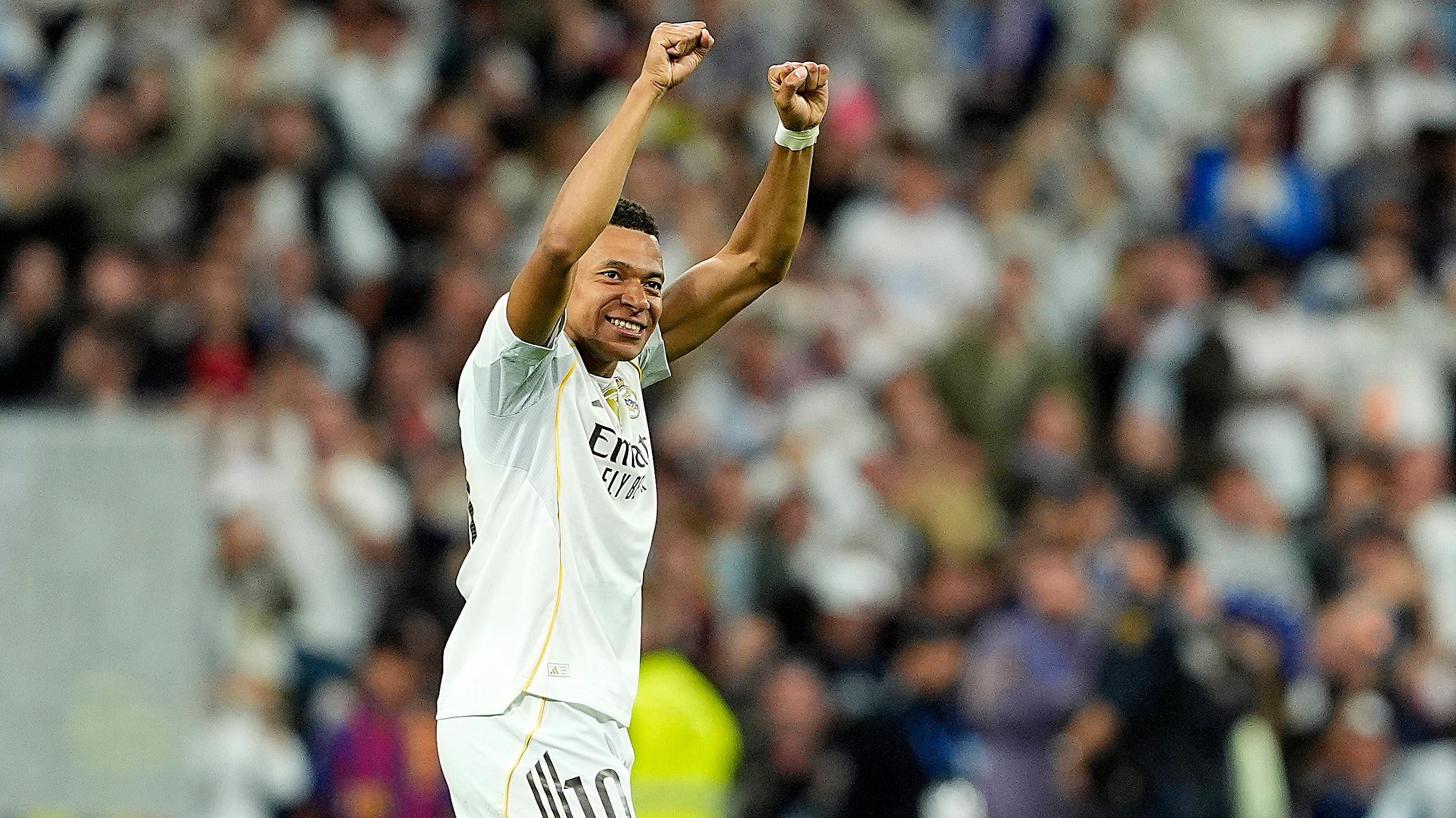 <strong>Kylian Mbappe (geboren am 20.12.1998)</strong><br><strong>Verein:</strong> Real Madrid<br><strong>Marktwert:</strong> 180 Millionen Euro<br><strong>Nationalität:</strong> Französisch