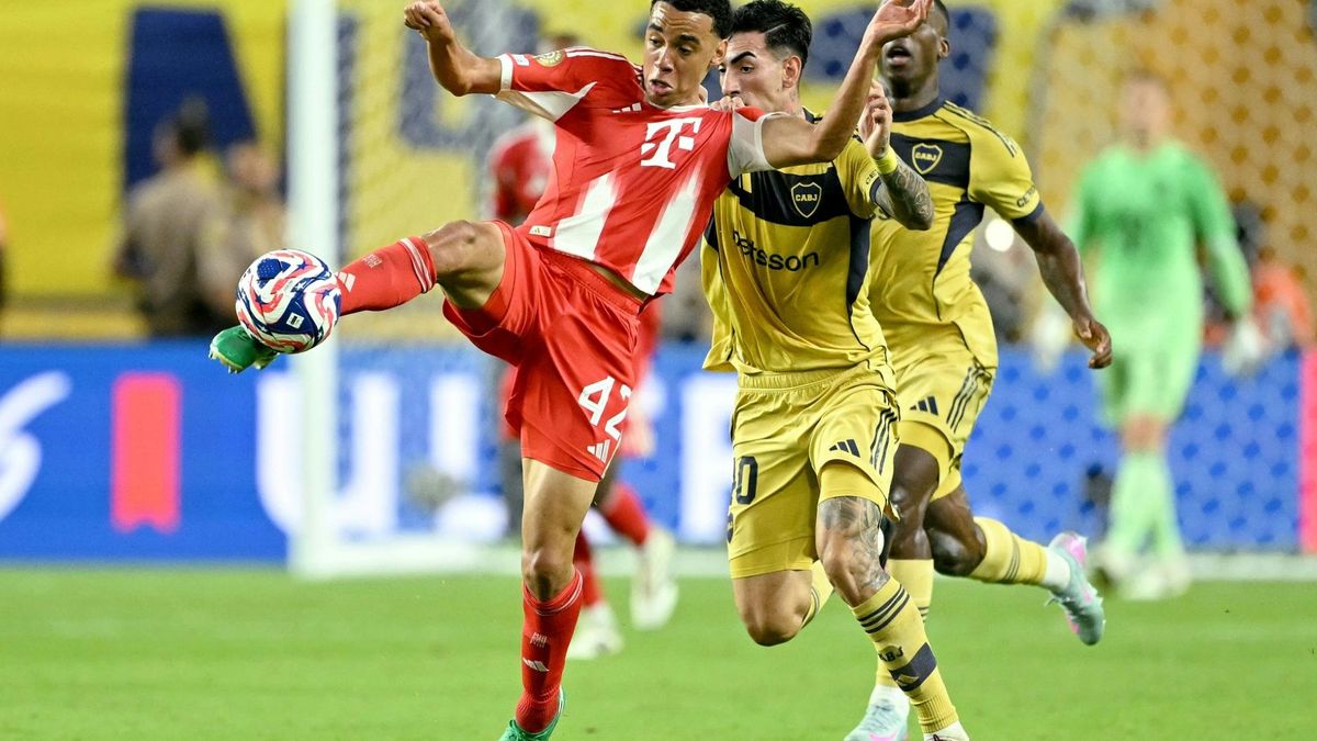 Musiala spielte gegen Boca nur rund 25 Minuten lang