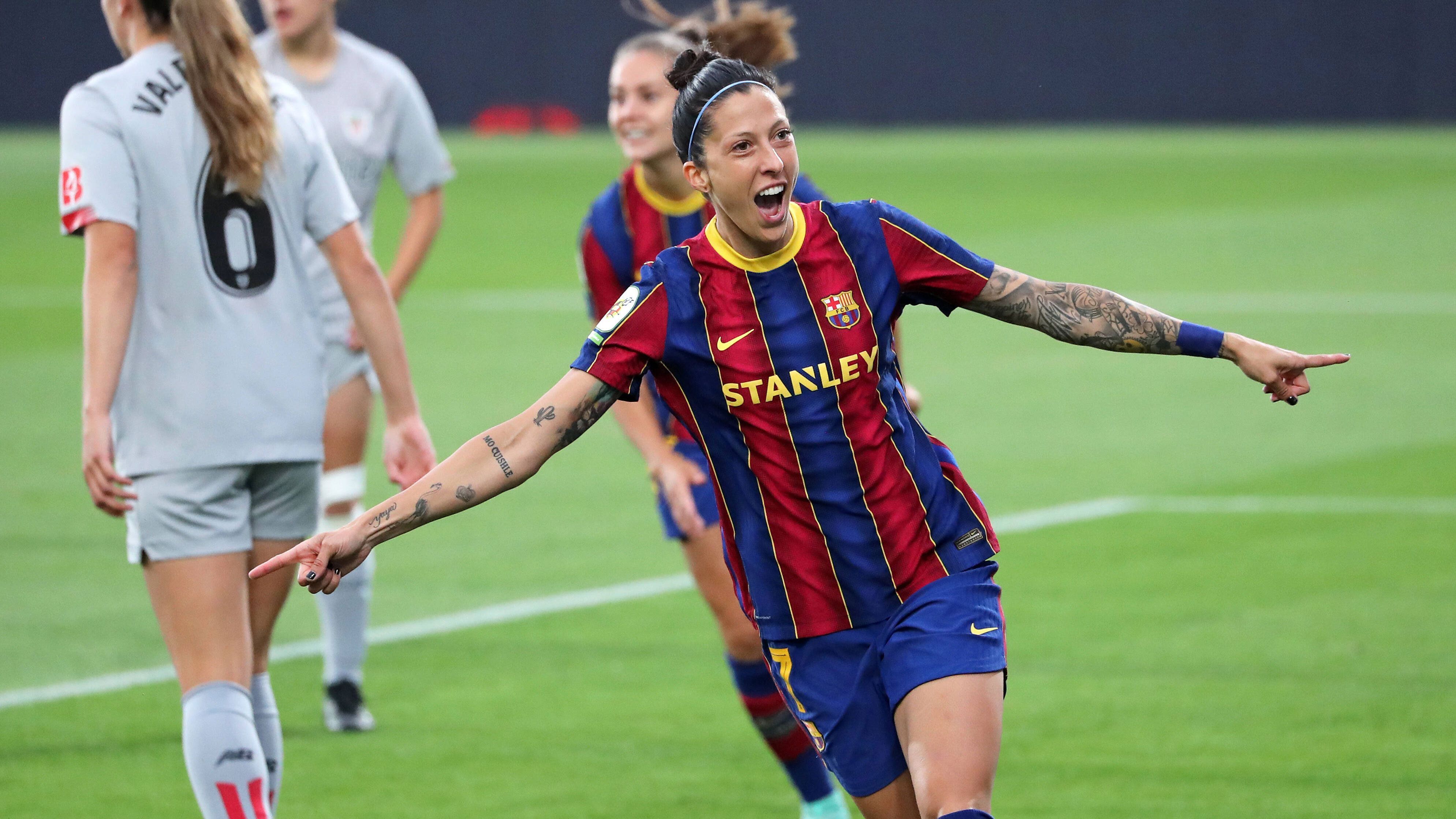 
                <strong>Champions League: Stürmerin der Saison</strong><br>
                Jennifer Hermoso (FC Barcelona)
              