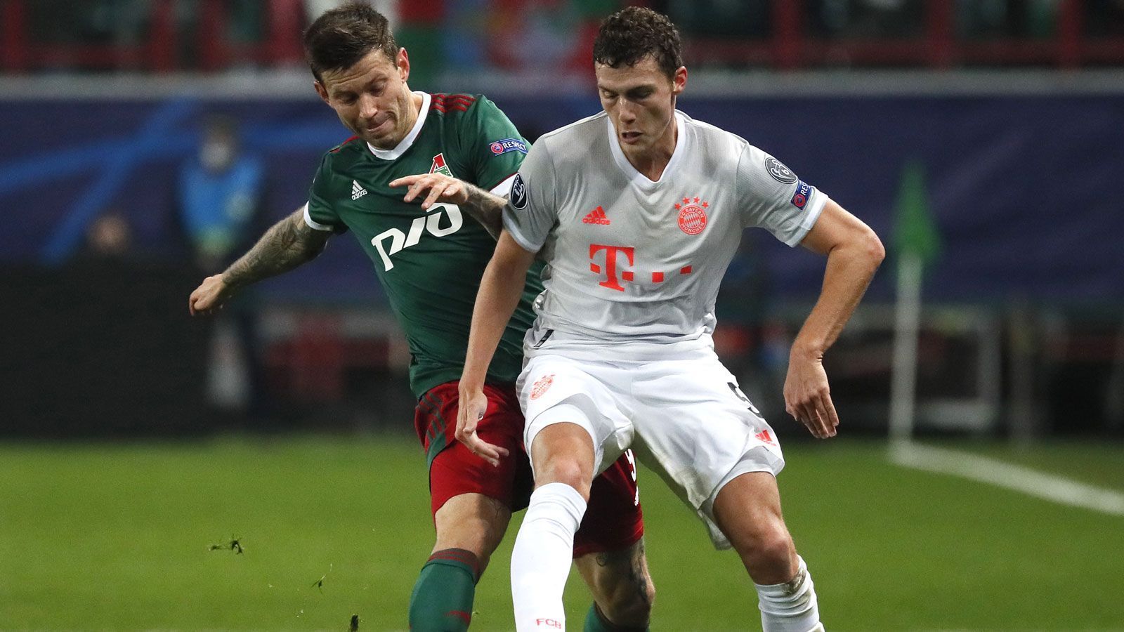 
                <strong>Benjamin Pavard </strong><br>
                Auf rechts defensiv verlässlich, als Vorbereiter mit sehr sehenswerter Direktvorlage auf Goretzka. Wenig später eine Kopie auf Coman, der aber nur den Pfosten trifft. In der zweiten Halbzeit offensiv nicht mehr so zwingend. ran.de-Note: 3
              