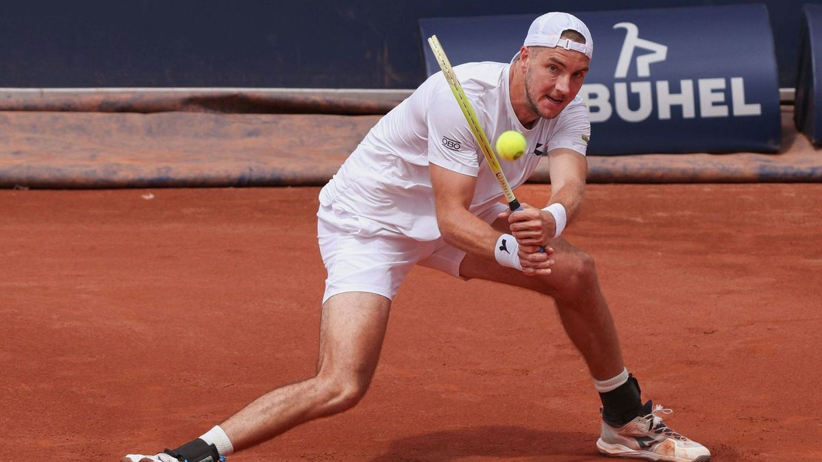 Jan-Lennard Struff in Kitzbühel
