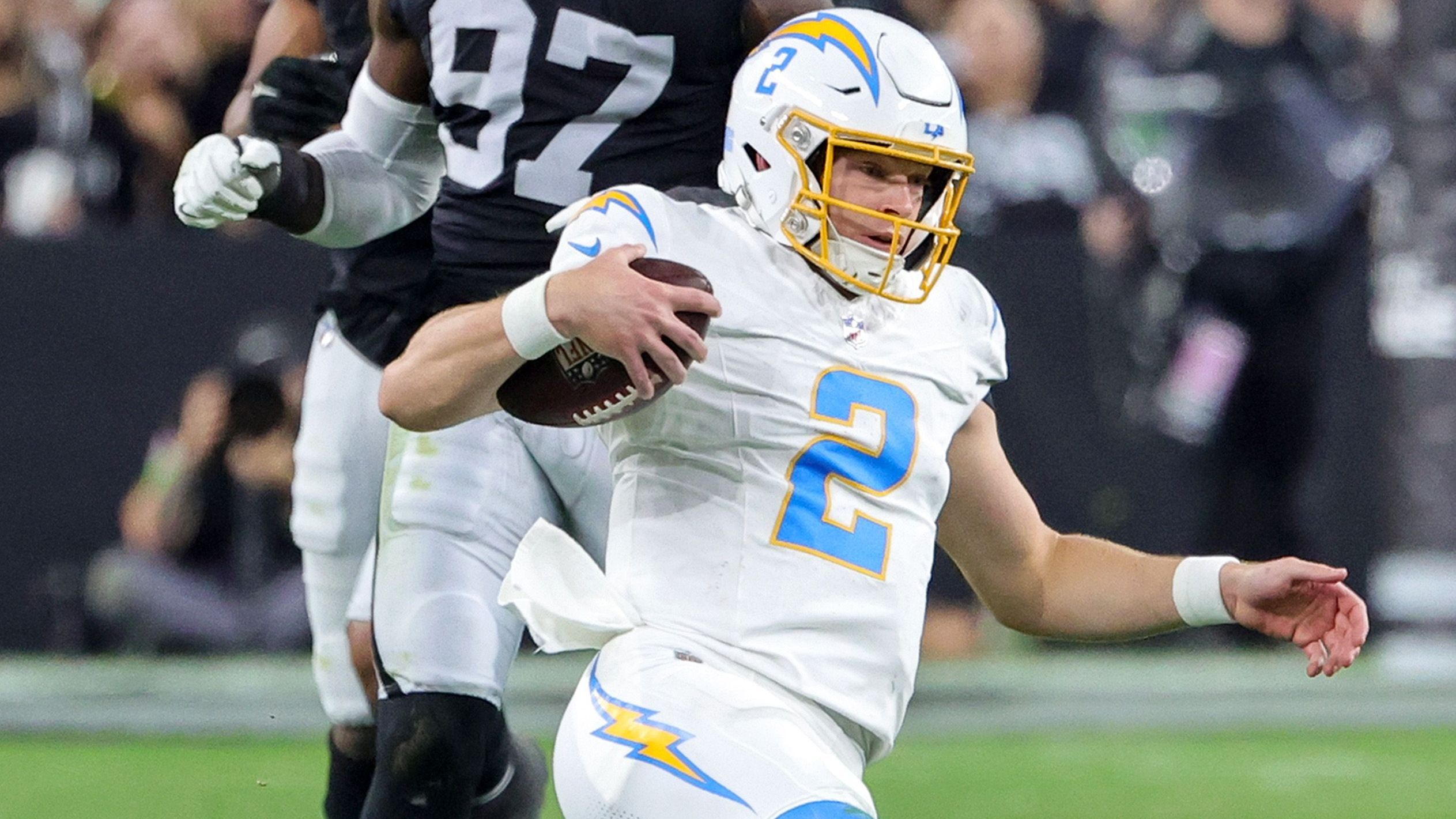 <strong>27. Los Angeles Chargers</strong><br>Zeit: 28:55 Minuten<br>Possession Percentage: 48 Prozent