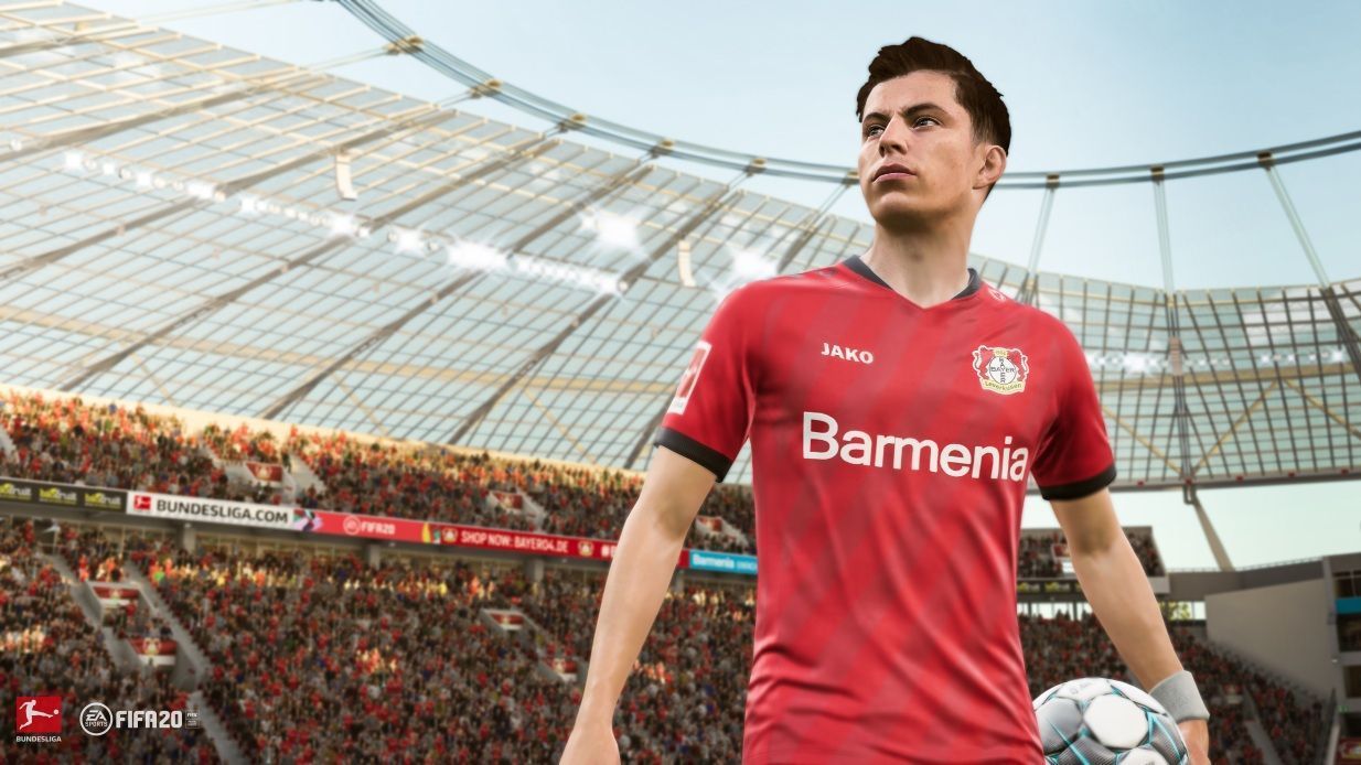 
                <strong>FIFA 20 (EA Sports) </strong><br>
                Fußball SimulationErscheinungsdatum: 10.09.2019Plattformen: PlayStation 4, Nintendo Switch, Xbox One, Microsoft Windows 
              