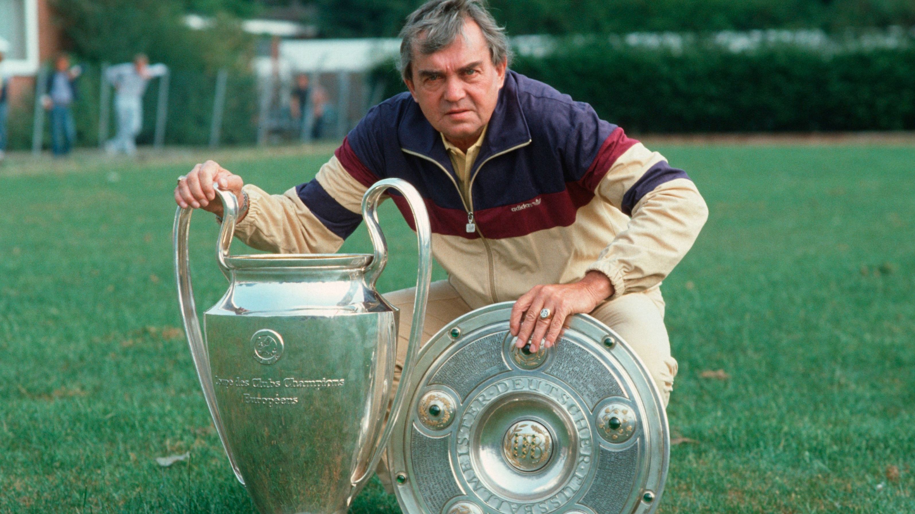 <strong>Platz 10: Ernst Happel</strong><br><strong>Punkteschnitt:</strong> 1,86<br><strong>Vereine:</strong> Hamburger SV (1981 - 1987)<br>Der Österreicher wurde mit dem HSV nicht nur Deutscher Meister, sondern gewann 1983 auch den Pokal der Landesmeister - den Vorgänger-Wettbewerb der Champions League.