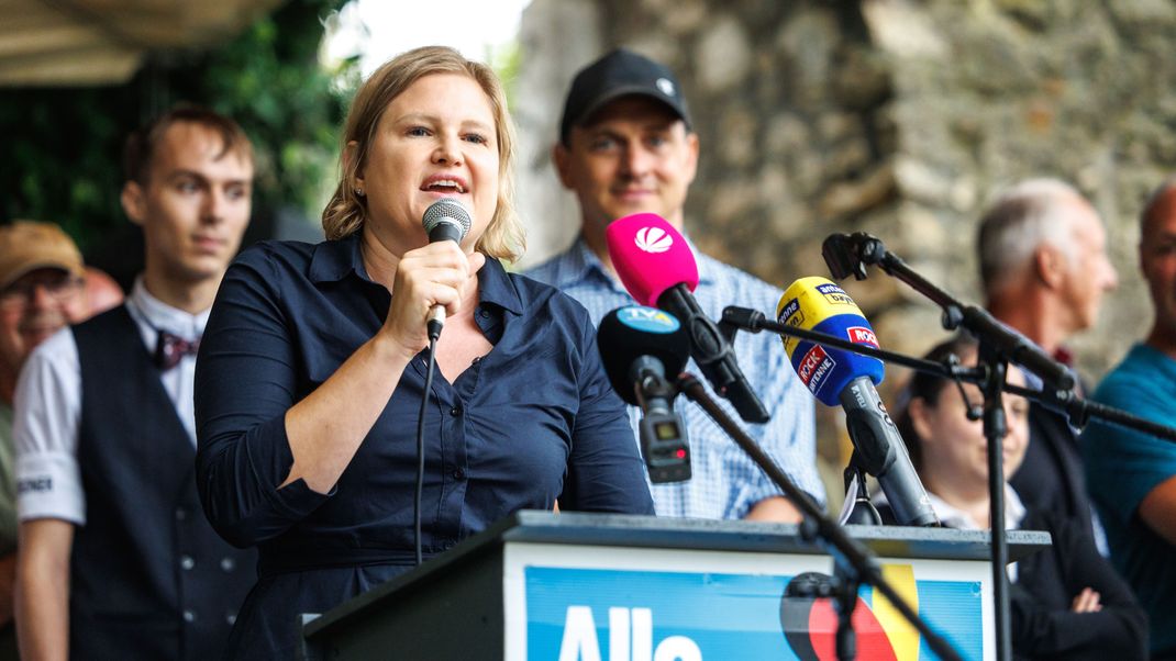 Beim Gillamoos zeigt sich die Partei nach den jüngsten Wahlerfolgen selbstbewusst.