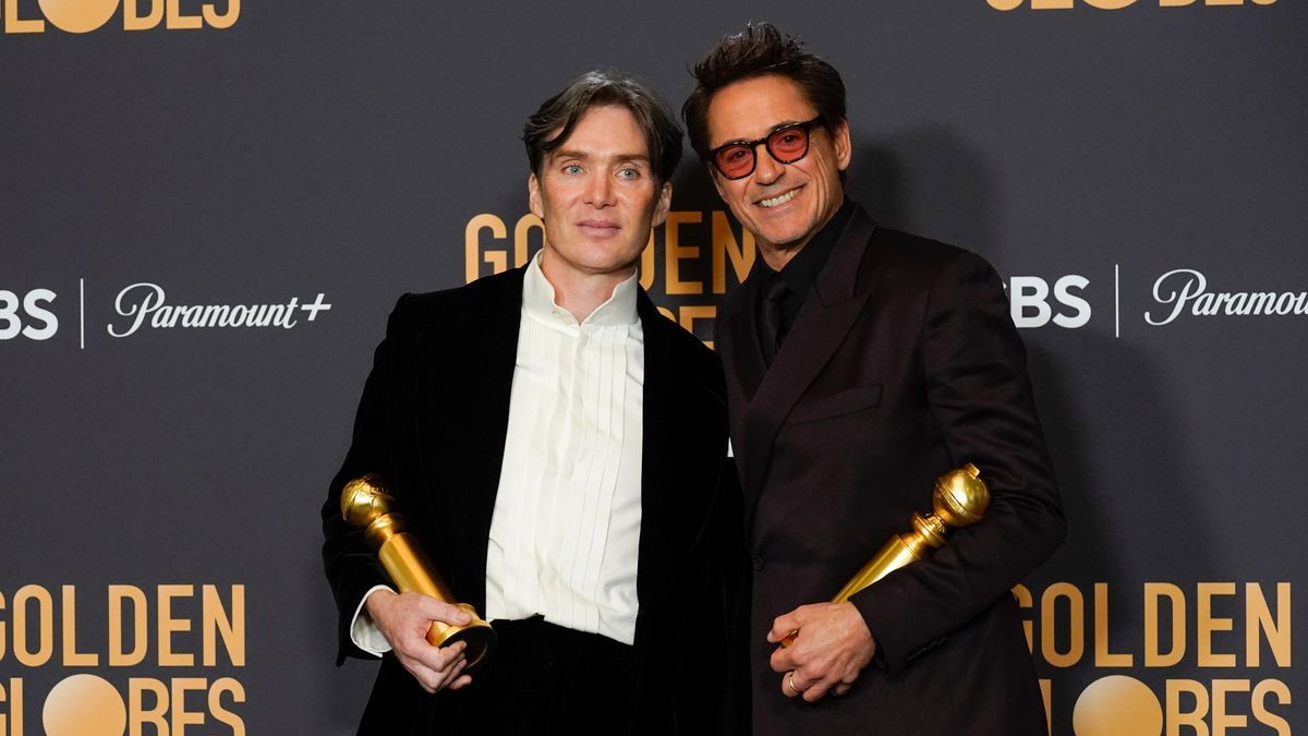 Cilian Murphy und Robert Downey Jr.