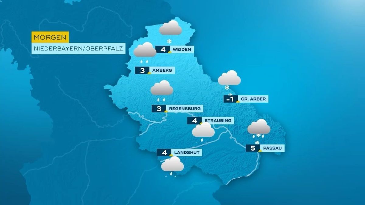 Wetter in Bayern zum zweiten Adventswochenende.