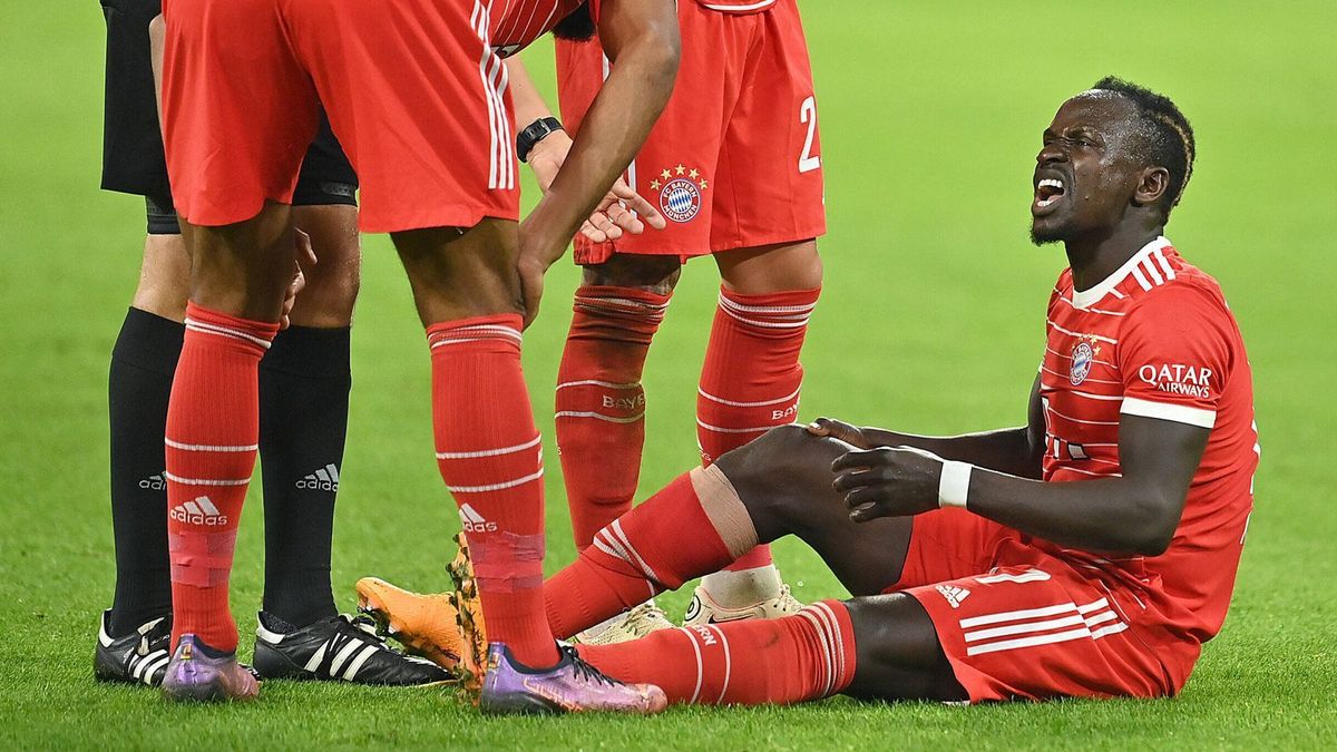 Musste verletzt ausgewechselt werden: Sadio Mane