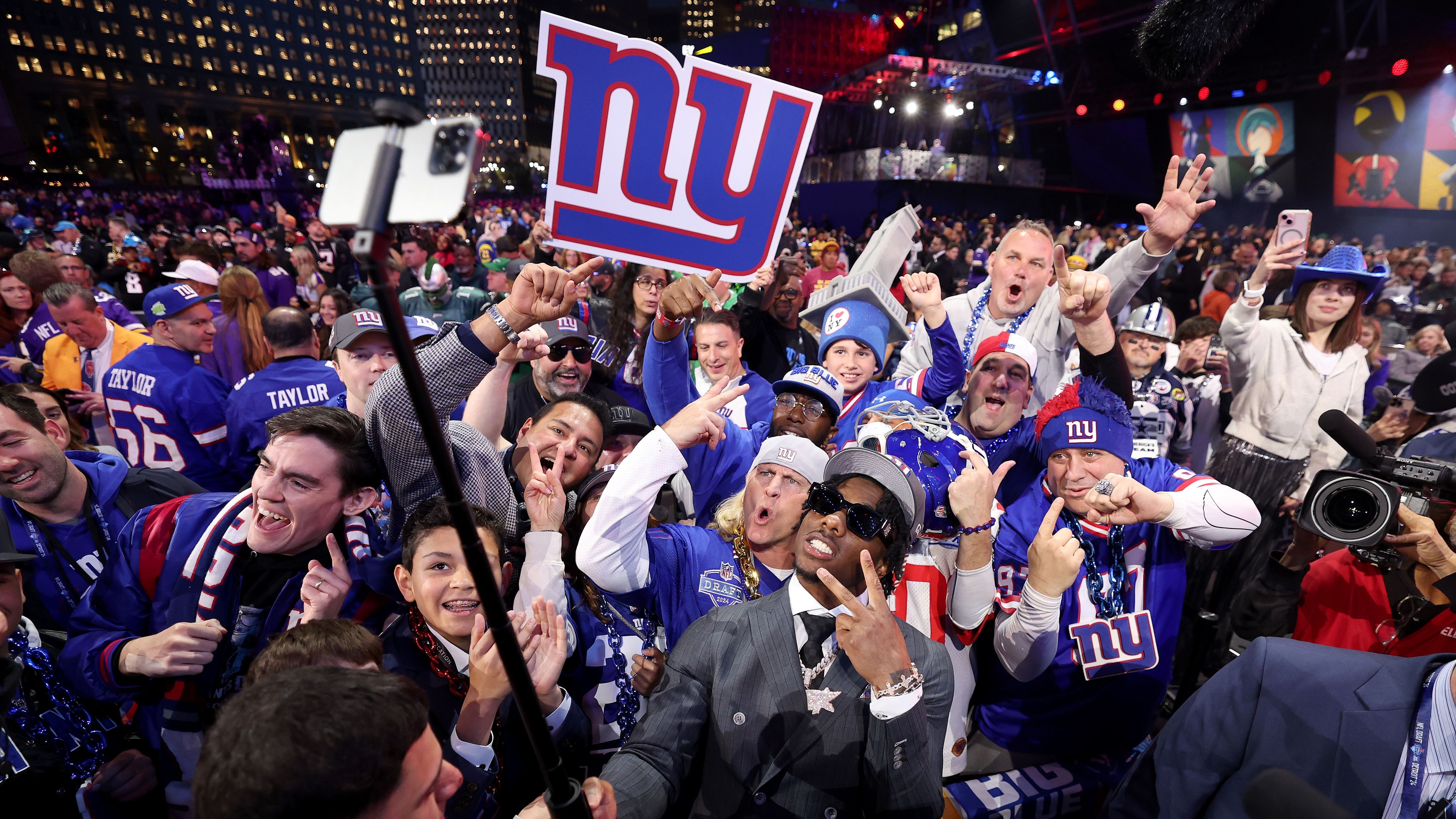 <strong>Platz 11 (geteilt): New York Giants</strong><br>Sieben Draft-Picks in 2025
