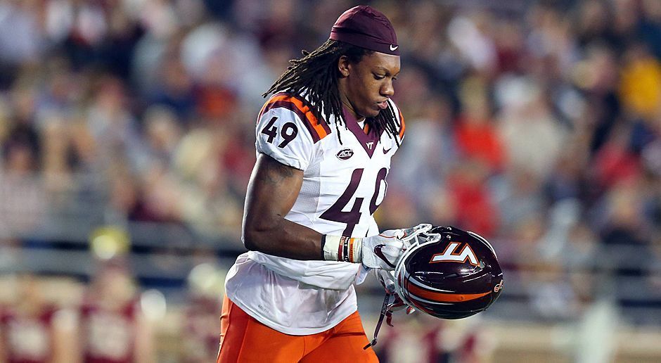 
                <strong>8. Pick - Chicago Bears: LB Tremaine Edmunds</strong><br>
                Chicago muss sich ebenfalls in der Defense verbessern. Die beste Wahl wäre Tremaine Edmunds von Virginia Tech. Der Linebacker ist schnell, groß und extrem explosiv. Edmunds passt in jede Defense. Noch muss er lernen, den Quarterback besser zu lesen und darf sich nicht nur auf seine Instinkte verlassen. Aber er kann fast jeden Fehler durch seine enorme Physis ausgleichen. Edmunds ist ein sicherer Pro Bowler.
              