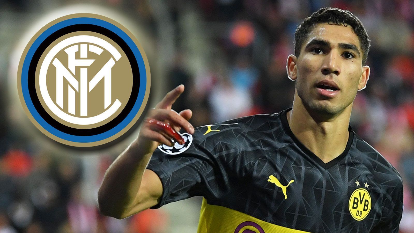 
                <strong>Achraf Hakimi (Inter Mailand)</strong><br>
                Die letzten zwei Jahre war Achraf Hakimi von Real Madrid an Borussia Dortmund ausgeliehen, nun wechselt er zu Inter Mailand. Der 21 Jahre alte Rechtsaußen unterschreibt einen Vertrag bis 2025, der "kicker" nennt als Ablöse 45 Millionen Euro.
              