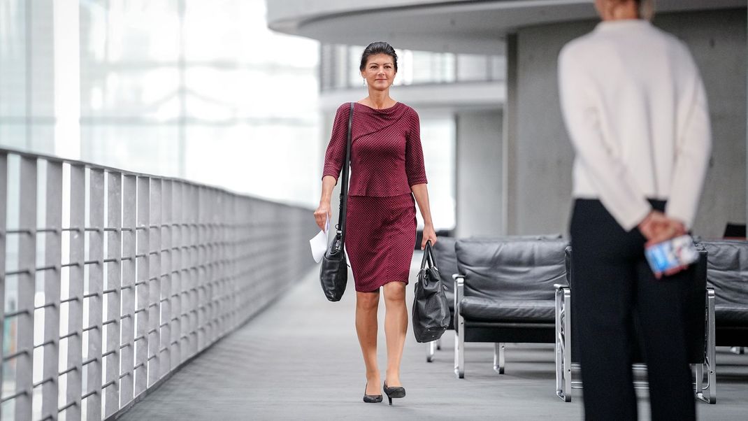 Die BSW-Vorsitzende Sahra Wagenknecht