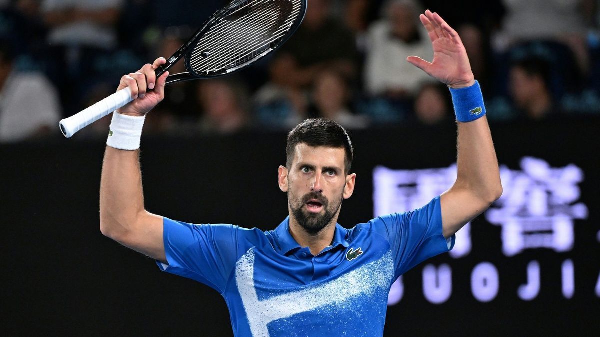 Novak Djokovic jubelt über den Halbfinaleinzug