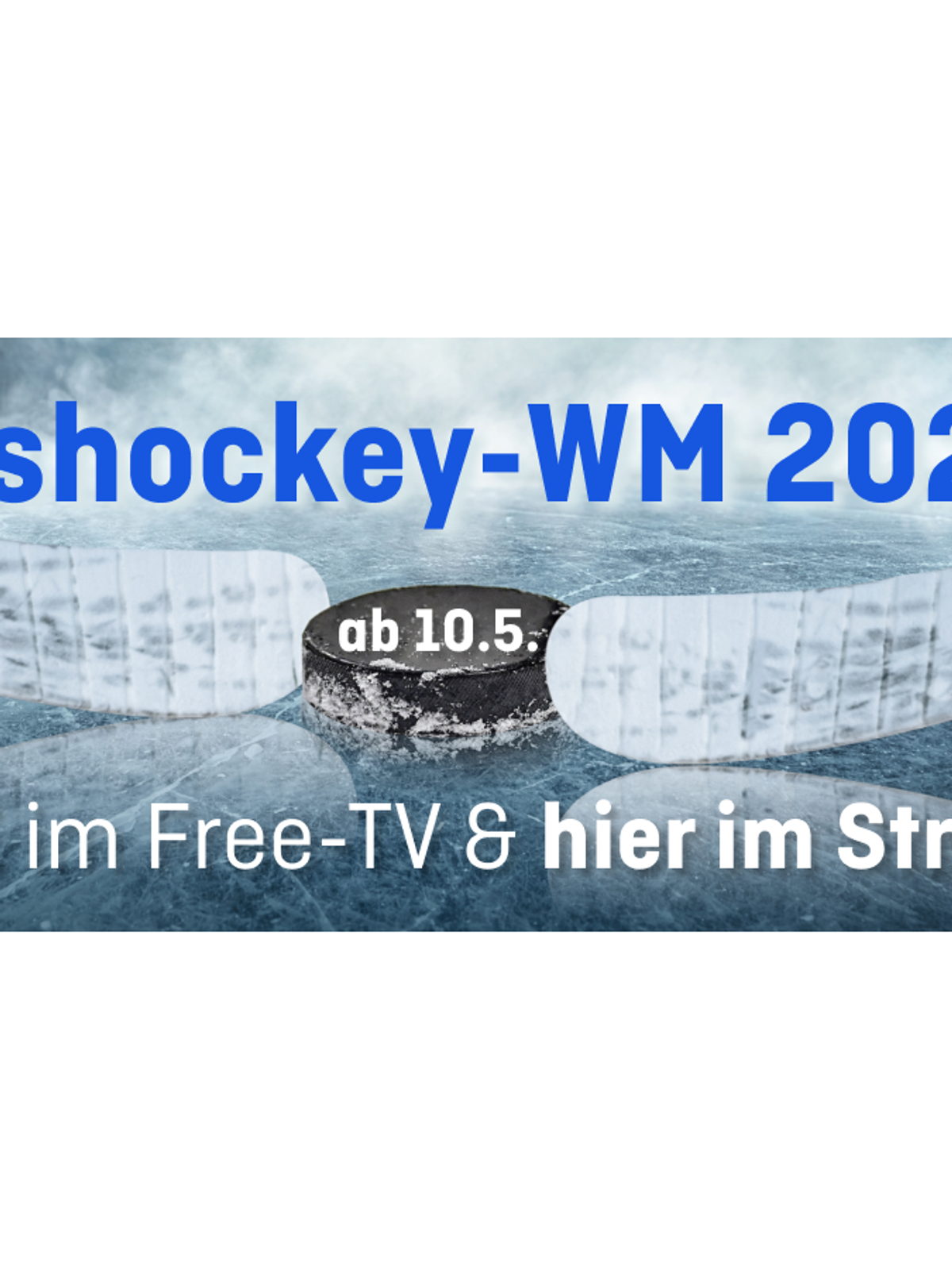 Die EIshockey-WM 2024 live im Free-TV und im Stream