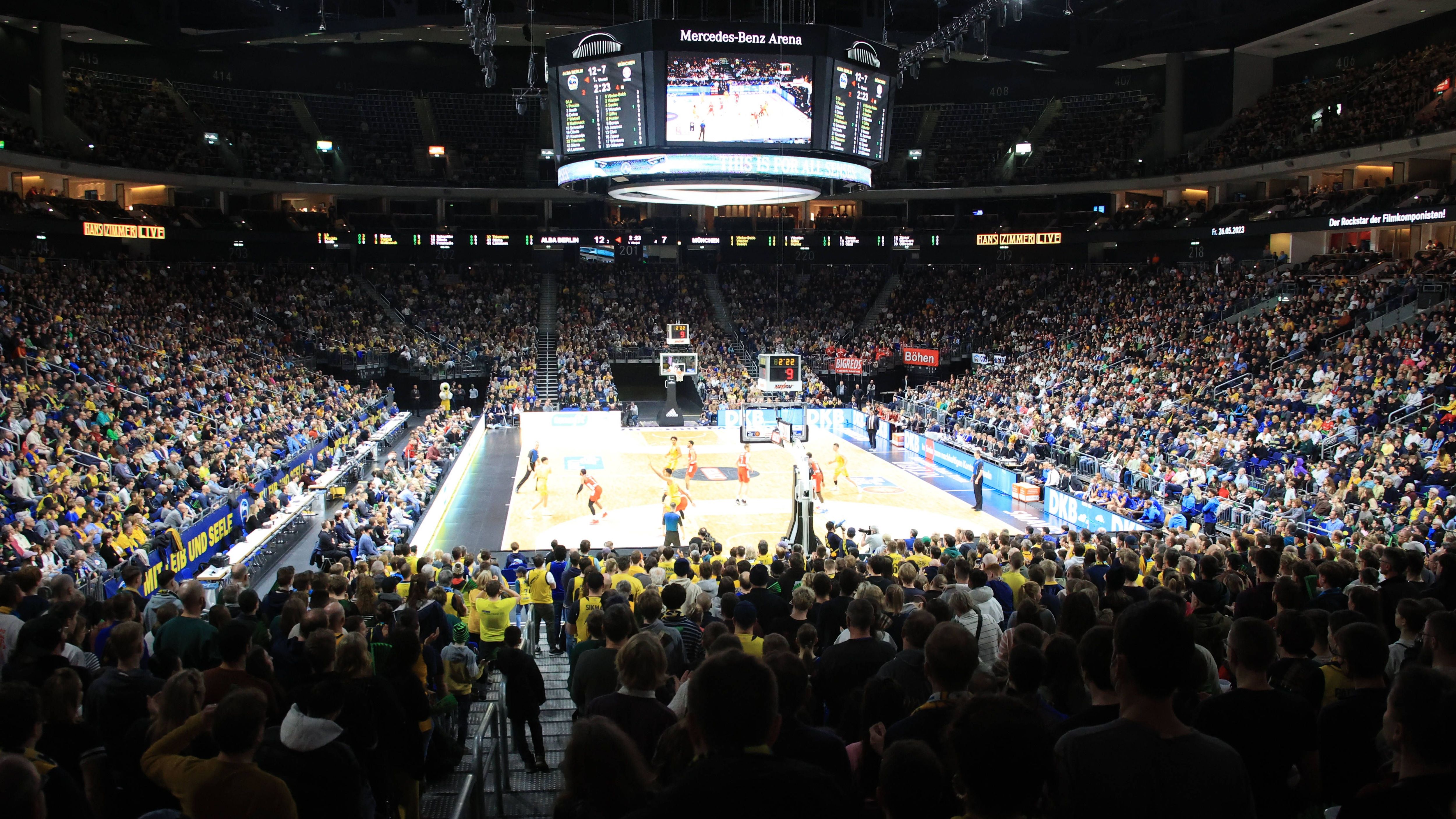 <strong>Mercedes-Benz Arena (Berlin)<br></strong>Neben der deutschen Vorrundengruppe A wird auch die Staffel D um Mitfavorit Norwegen in der Hauptstadt zu sehen sein - und das vor rund 14.800 Zuschauerinnen und Zuschauern.