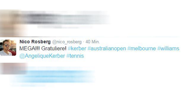 
                <strong>Nico Rosberg Tweet</strong><br>
                
              