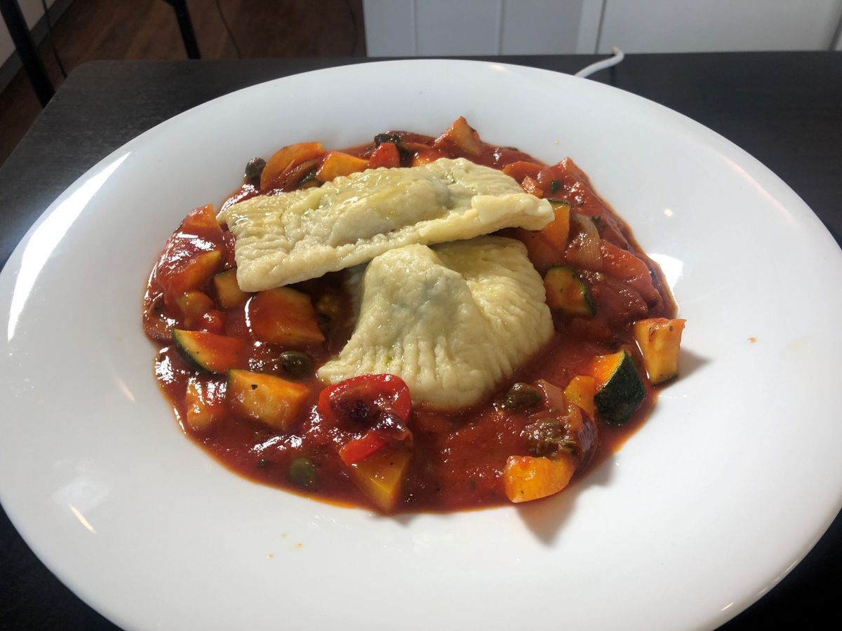 Ravioli ratatouille