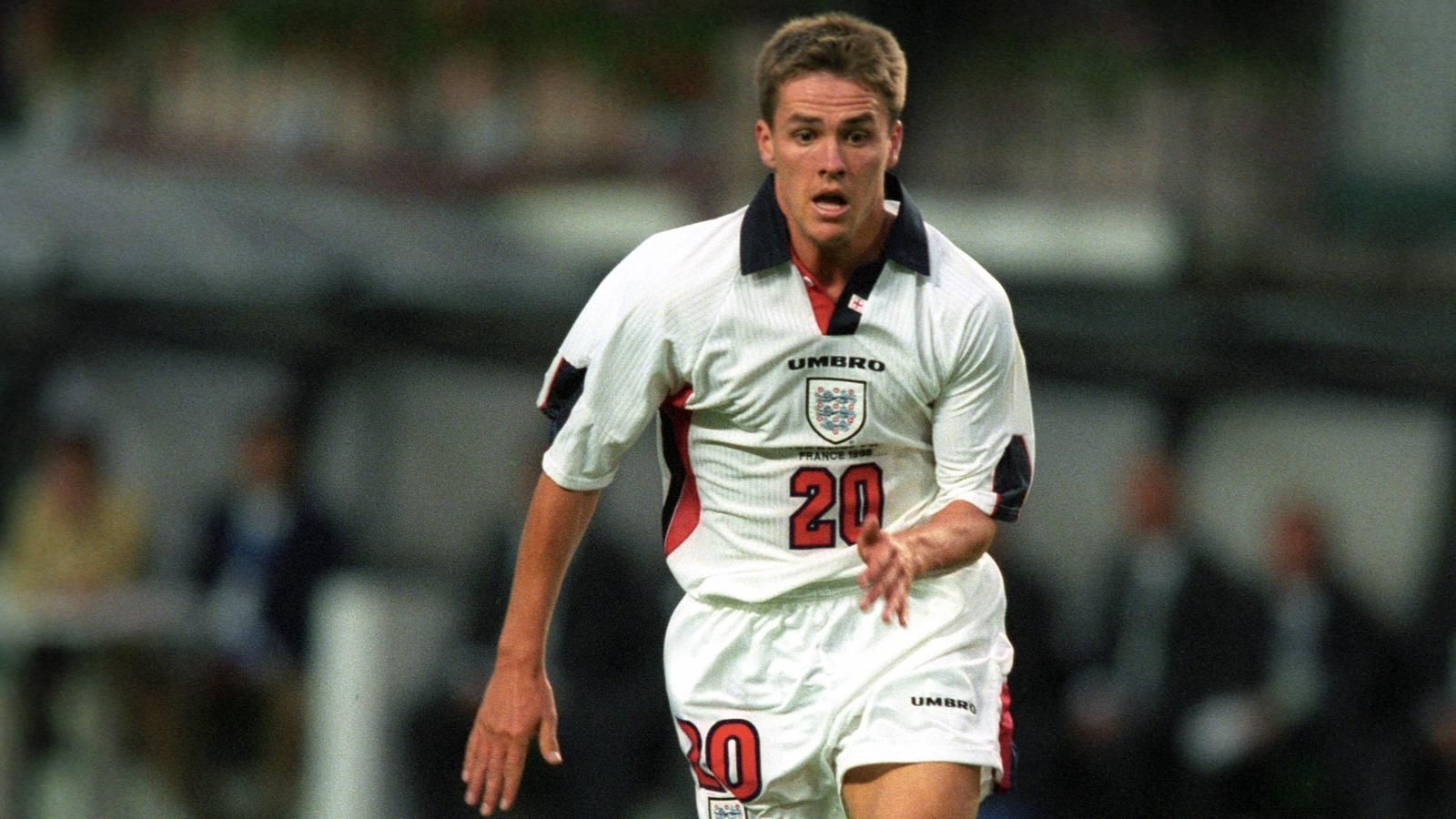 
                <strong>Michael Owen (England) </strong><br>
                WM 1998 in Frankreich
              