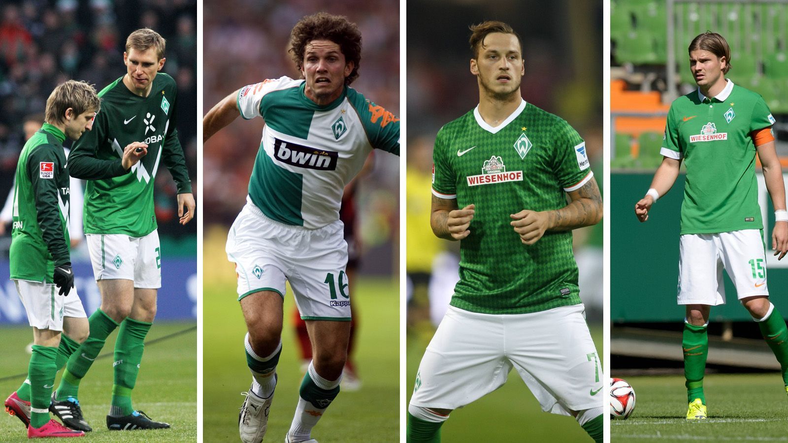 
                <strong>Platz 12: Werder Bremen</strong><br>
                Abgegebene Spieler: 8Davon ablösefrei: 4 (Markus Rosenberg zu West Brom, Saison 12/13, Paul Stalteri zu Tottenham, Saison 05/06, Sebastian Prödl zu Watford, Saison 15/16, Dusko Tosic zu Portsmouth, Saison 09/10)Erlös: 26,4 Millionen EuroVerkaufte Spieler: Per Mertesacker (zu Arsenal für 11,3 Millionen Euro, Saison 11/12), Marko Marin (zu Chelsea für Millionen Euro, Saison 12/13), Leon Andreasen (zu Fulham für 4,3 Millionen Euro, Saison 07/08), Marko Arnautovic (zu Stoke City für 2,8 Millionen Euro, Saison 13/14)
              