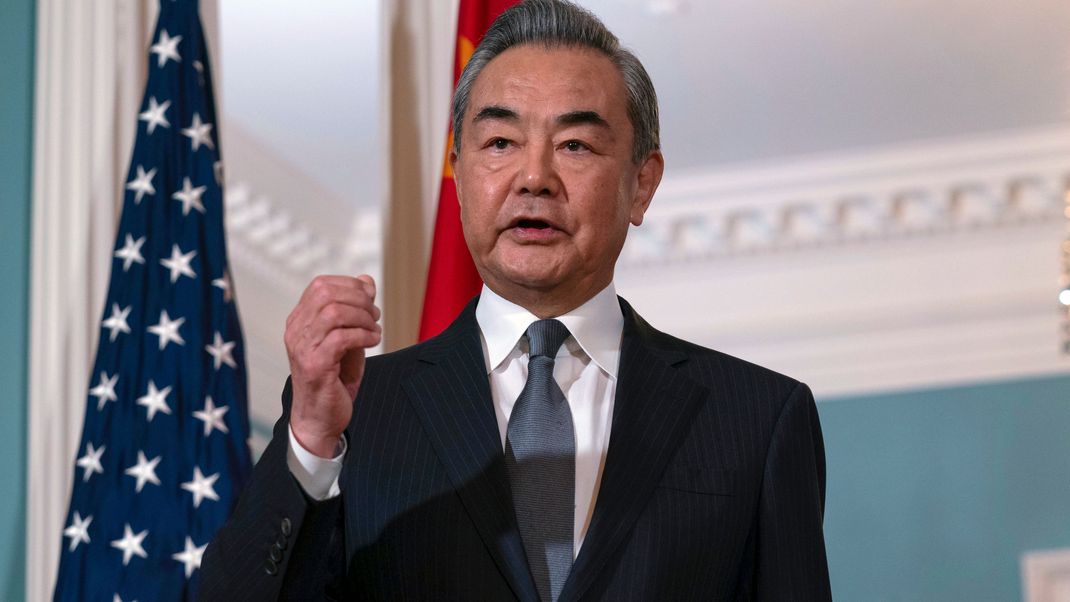 Chinas Außenminister Wang Yi besucht derzeit Washington.