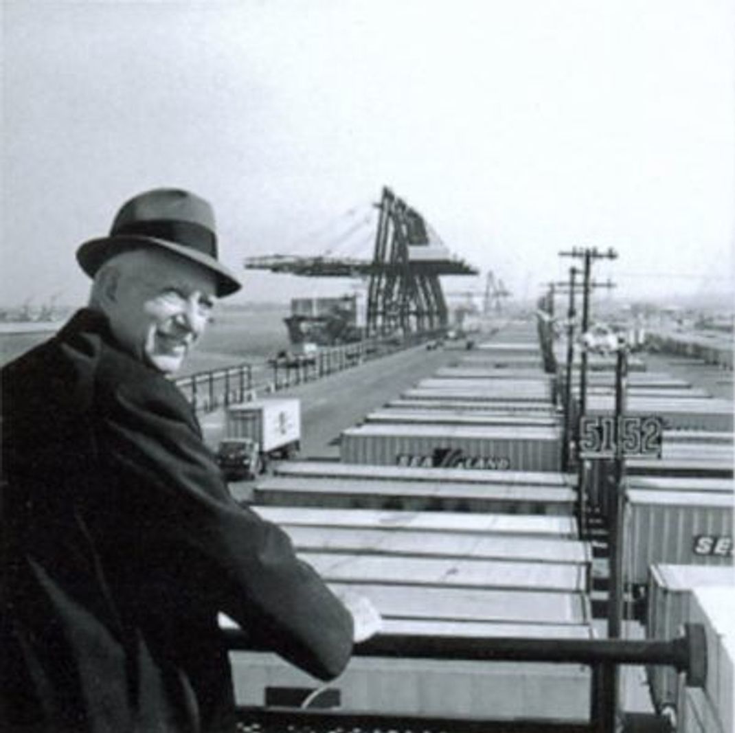Der Mann, der den Frachtverkehr revolutionierte. (Bild: Wikimedia Commons, Maersk Line, CC-by-SA 2.0)