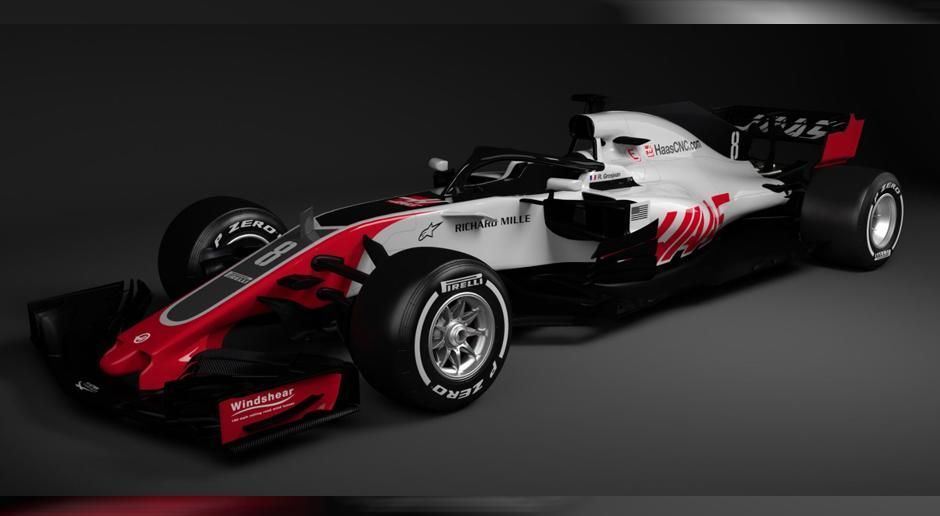 
                <strong>Haas F1 Team</strong><br>
                Ohne große Vorankündigung hat das Haas F1 Team Fotos ihres neuen Autos für die Saison 2018 ins Netz gestellt. Die ersten Computeranimationen des Modells zeigen, dass der Haas Ferrari VF18 offenbar vom Chassis her sehr einfach gehalten wurde - wenige Spielereien, wenige Feinheiten. Allerdings könnte sich dies an der Endversion noch ändern, die Haas wohl erst bei den Testfahrten in Barcelona enthüllen wird.
              