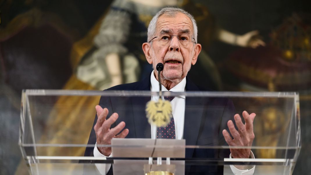 Alexander Van der Bellen, Präsident von Österreich, rechnet mit einer baldigen Einigung der Koalitionsgespräche.