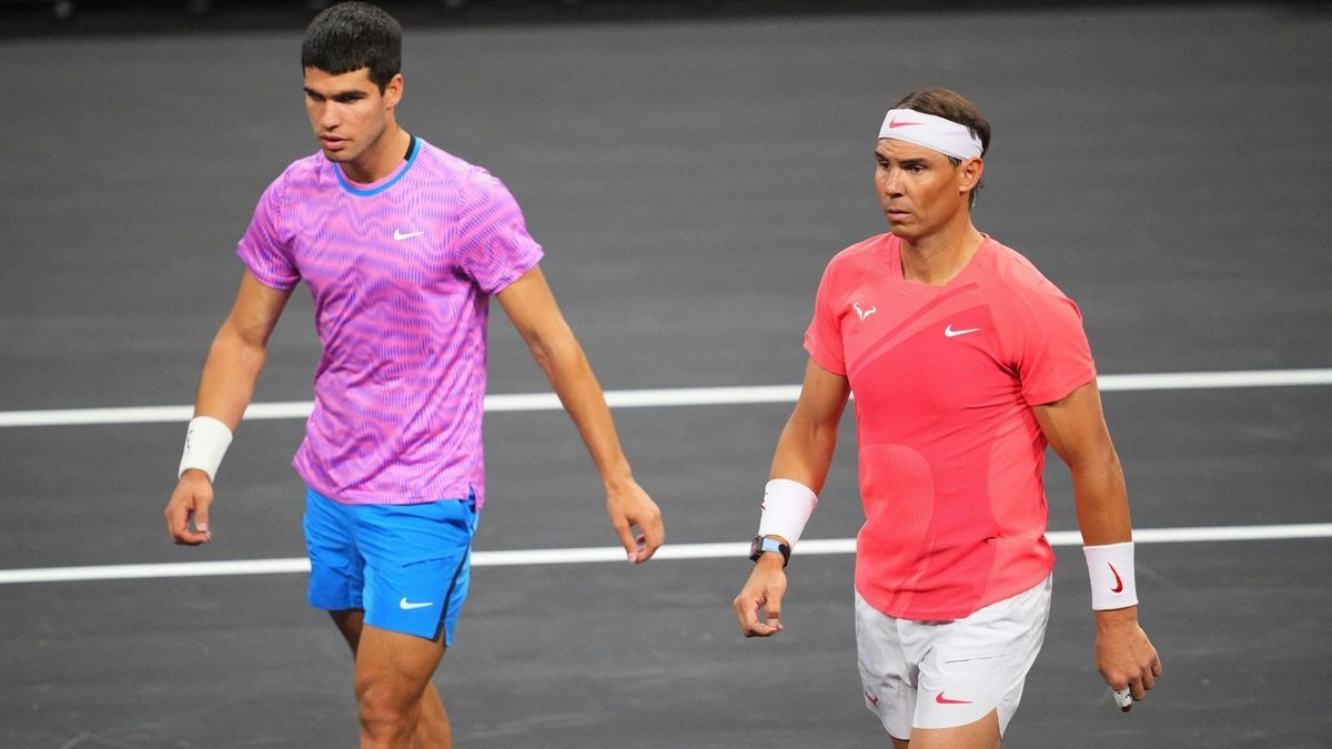Dreamteam bei Olympia? Carlos Alcaraz und Rafael Nadal