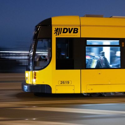 Straßenbahn in Dresden