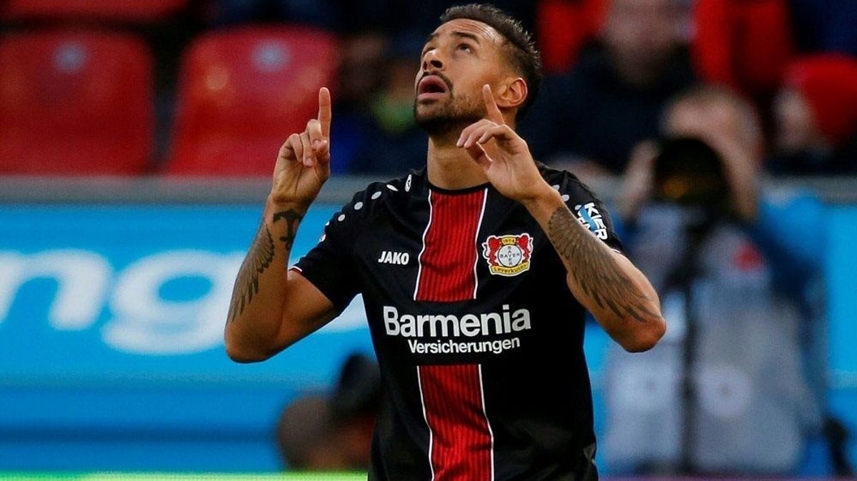 Karim Bellarabi sichert Leverkusen den späten Dreier