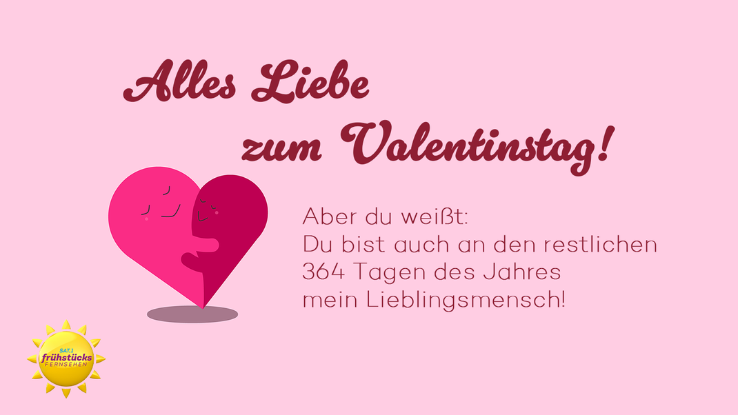 Ein WhatsApp-Gruß zum Valentinstag für einen ganz besonderen Menschen in deinem Leben.