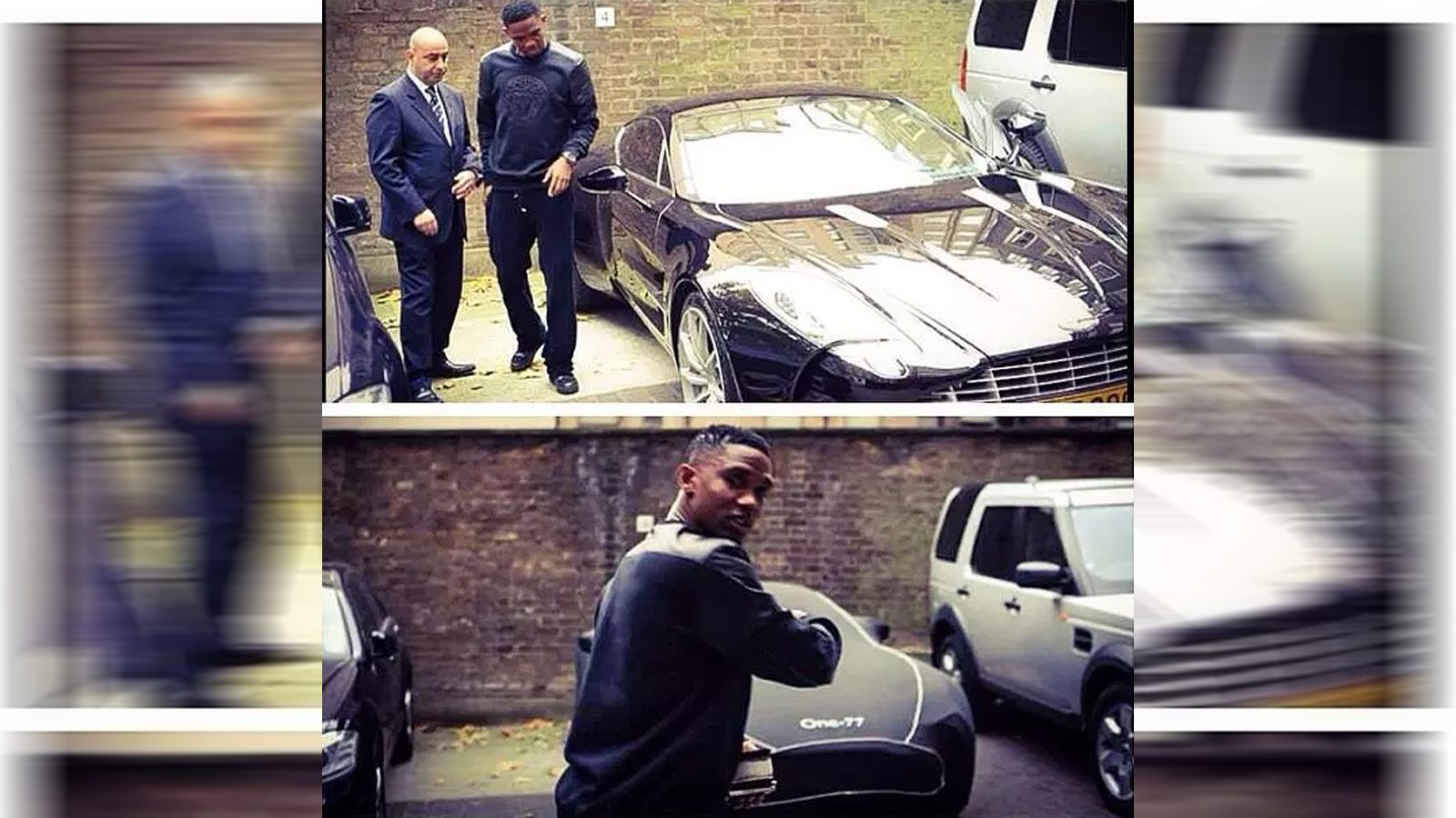 
                <strong>Samuel Eto'o (Qatar Sports Club)</strong><br>
                Auto: Aston Martin One-77Preis: 1,4 Millionen Euro
              