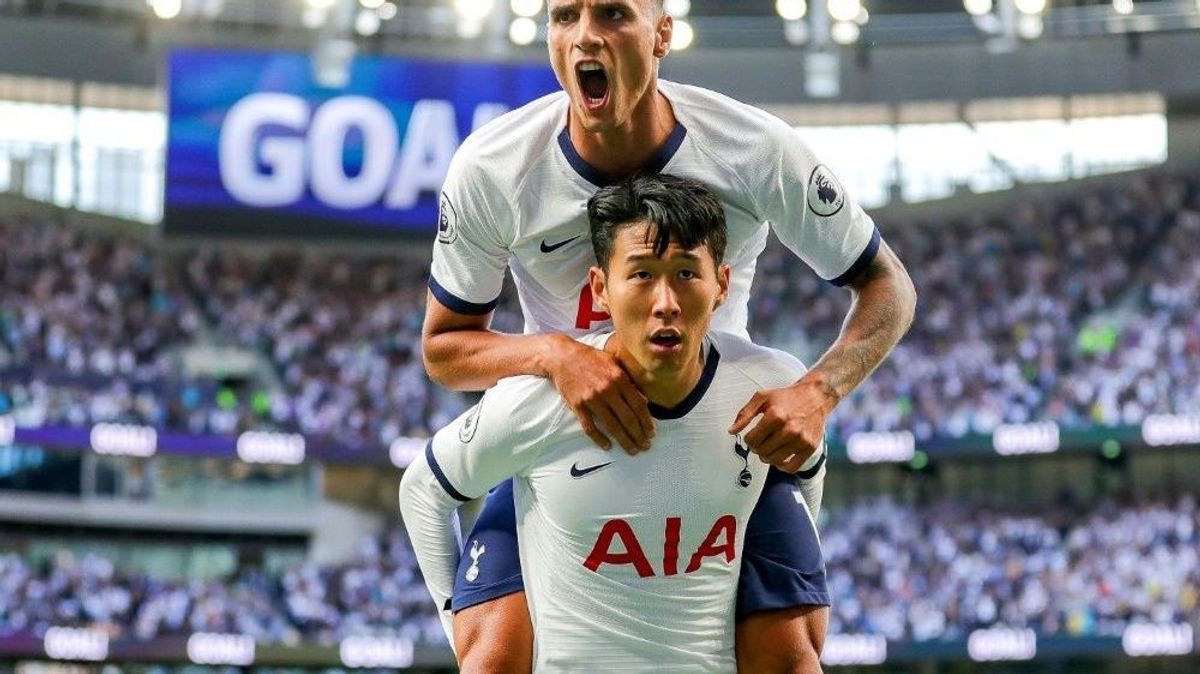 Matchwinner: Heung-Min Son erzielt das entscheidende Tor