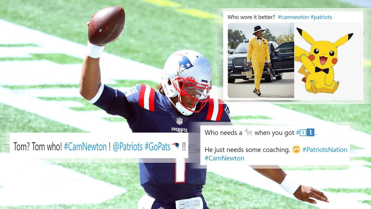 Netzreaktionen zum Debüt von Cam Newton