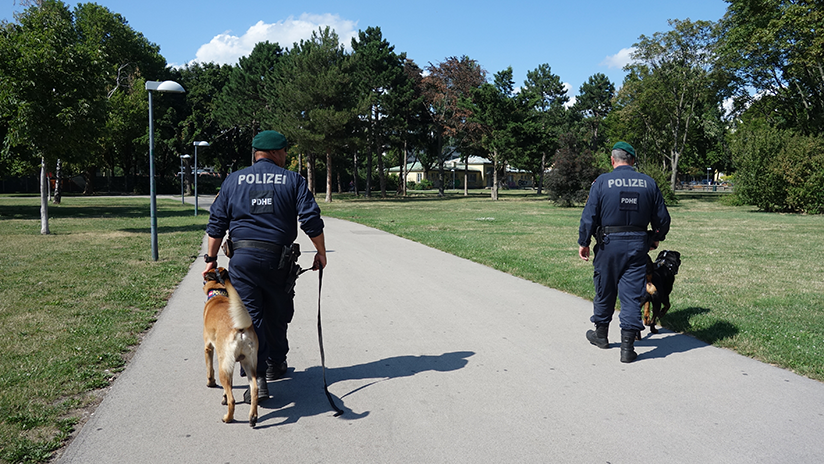 Die Hunde sind nicht nur Partner im Dienst, sondern begleiten die Polizisten auch im Privatleben und wohnen bei ihnen zu Hause - der Beginn eines neuen Lebensabschnitts.