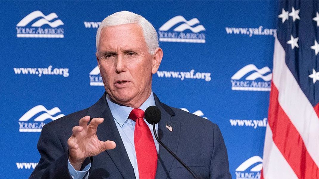 Mike Pence könnte sich vorstellen, für das Amt des US-Präsidenten zu kandidieren..