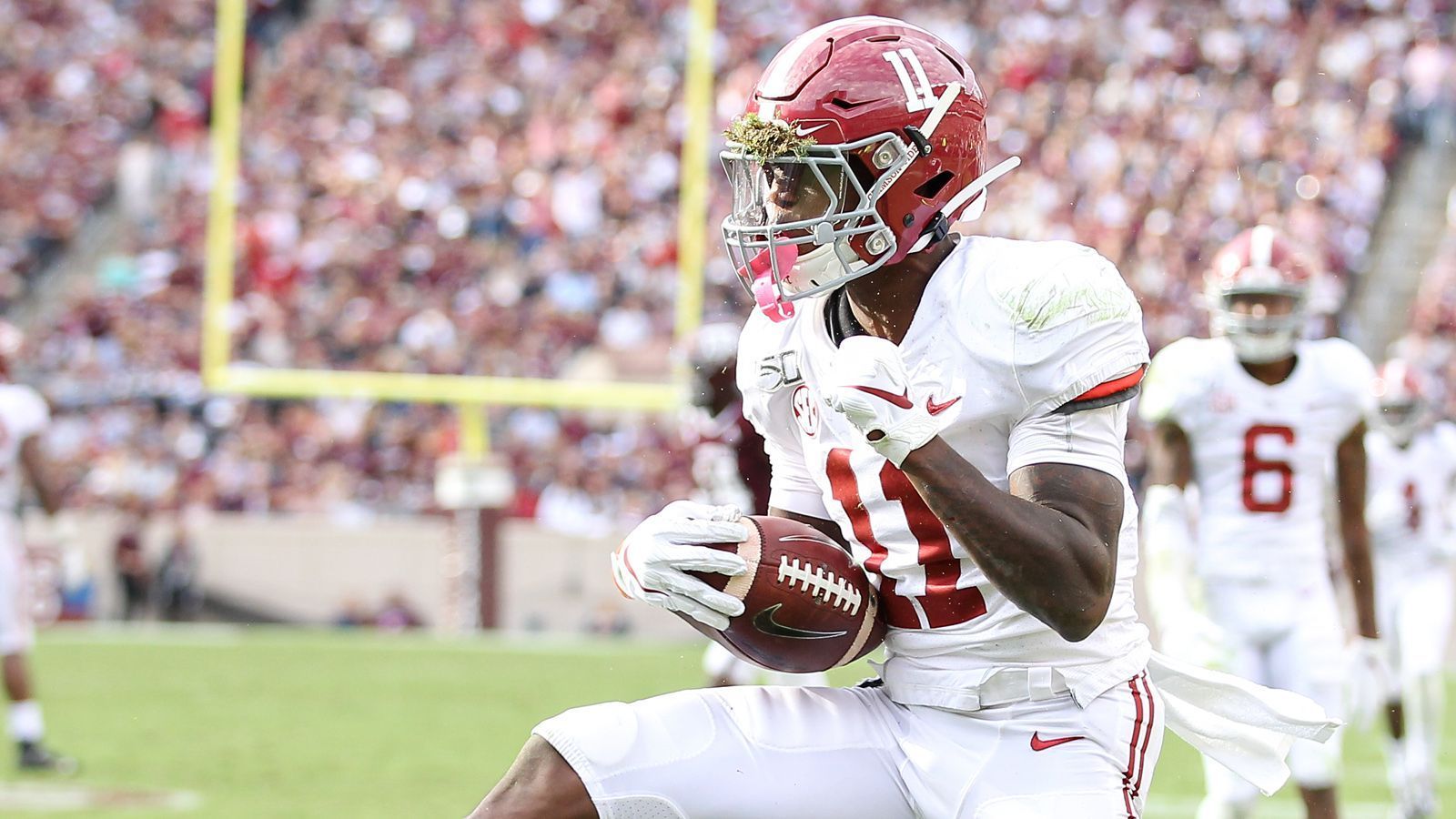 
                <strong>Henry Ruggs (Alabama) </strong><br>
                Wonderlic-Score: 20
              