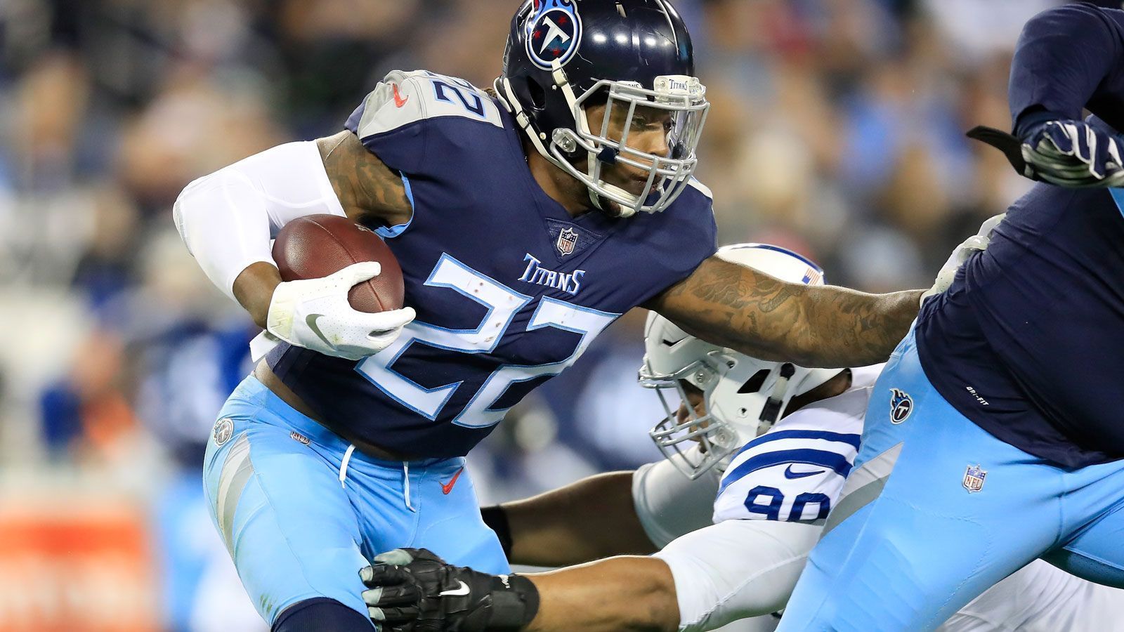 
                <strong>3 - Tennessee Titans</strong><br>
                Taylor Lewan (Offensive Tackle), Jurrell Casey (Defensive End), Derrick Henry (Running Back)
              