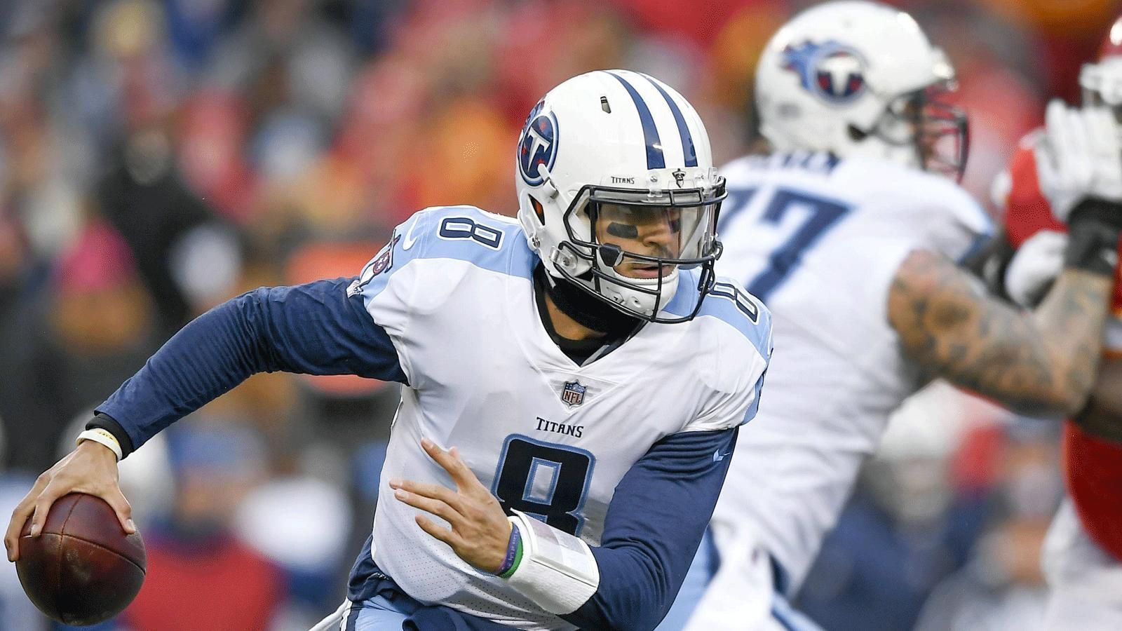 
                <strong>Tennessee Titans</strong><br>
                Quarterback (2): Blaine Gabbert, Marcus MariotaRunning Back (3): Dion Lewis, David Fluellen, Derrick HenryWide Receiver (6): Cameron Batson, Taywan Taylor, Tajae Sharpe, Rishard Matthews, Darius Jennings, Corey DavisTight End (4): Anthony Firkser, Delanie Walker, Luke Stocker, Jonnu SmithOffensive Line (9): Ben Jones, Aaron Stinnie, Kevin Pamphile, Quinton Spain, Corey Levin, Josh Kline, Jack Conklin, Taylor Lewan, Dennis KellyDefensive Line (5): Matt Dickerson, Bennie Logan, Jurrell Casey, DaQuan Jones, Austin JohnsonLinebacker (11): Wesley Woodyard, Kamalei Correa, Rashaan Evans, Will Compton, Jayon Brown, Daren Bates, Derrick Morgan, Sharif Finch, Harold Landry, Aaron Wallace, Brian OrakpoSecondary (10): Kenneth Durden, Malcolm Butler, LeShaun Sims, Logan Ryan, Adoree' Jackson, Dane Cruikshank, Kevin Byard, Kendrick Lewis, Brynden Trawick, Kenny VaccaroSpecialists (3): Ryan Succop, Beau Brinkley, Brett Kern
              