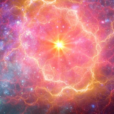 Explosion einer Supernova