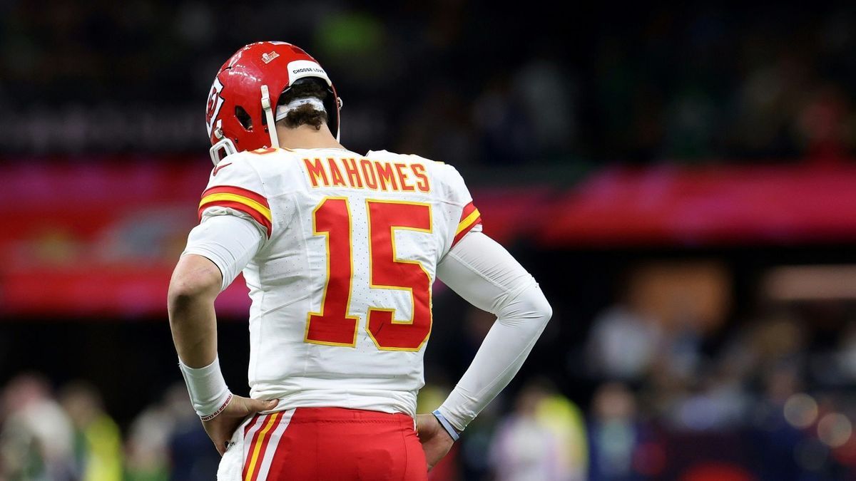 Ratlos und chancenlos: Patrick Mahomes