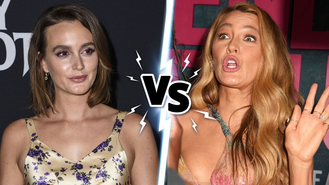 Leighton Meester (l.) und Blake Lively spielten in "Gossip Girl" beste Freundinnen - doch privat soll es ganz anders aussehen.