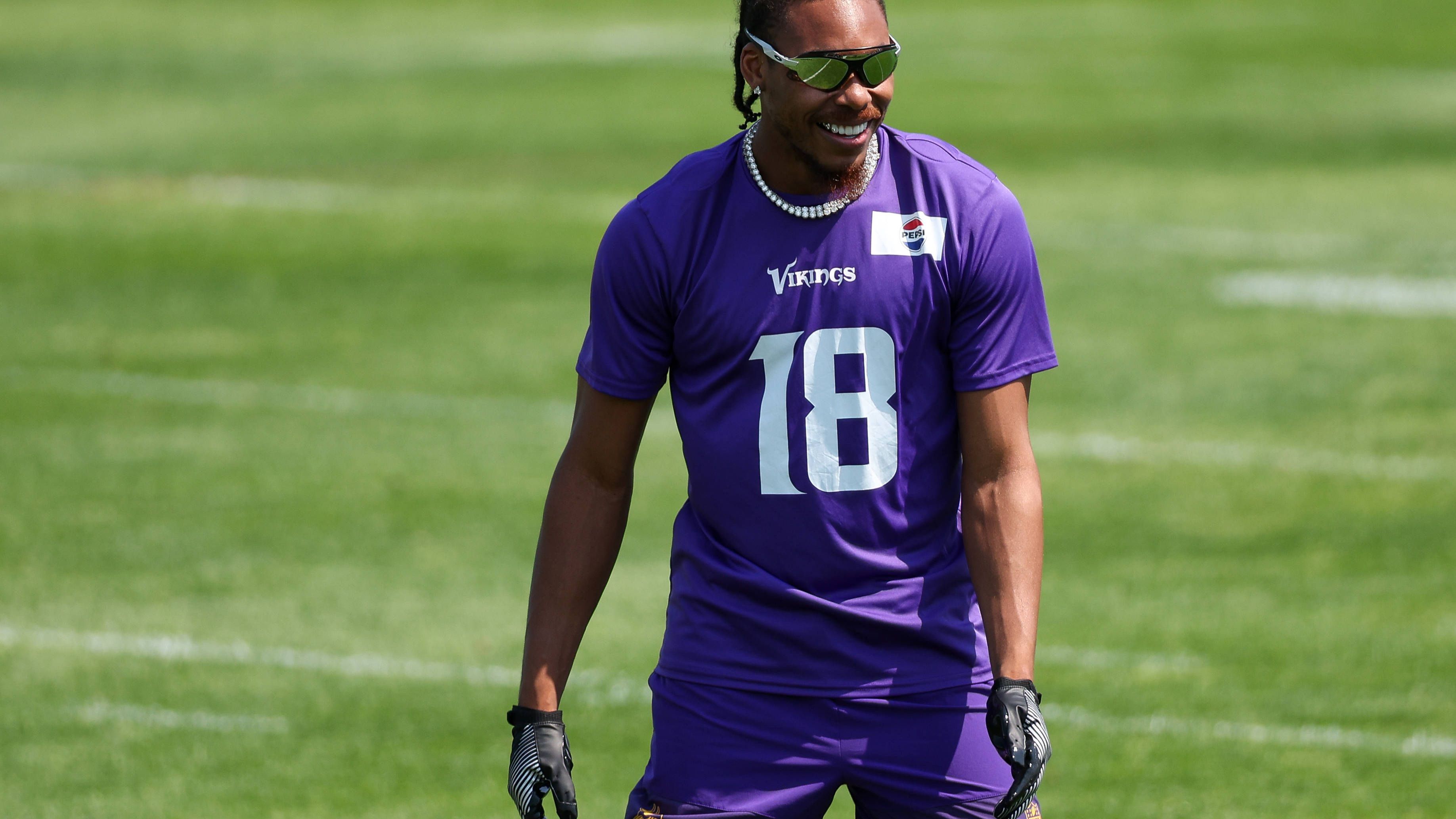 <strong>2. Platz:</strong> Justin Jefferson (Minnesota Vikings)<br><strong>Overall-Bewertung:</strong> 99