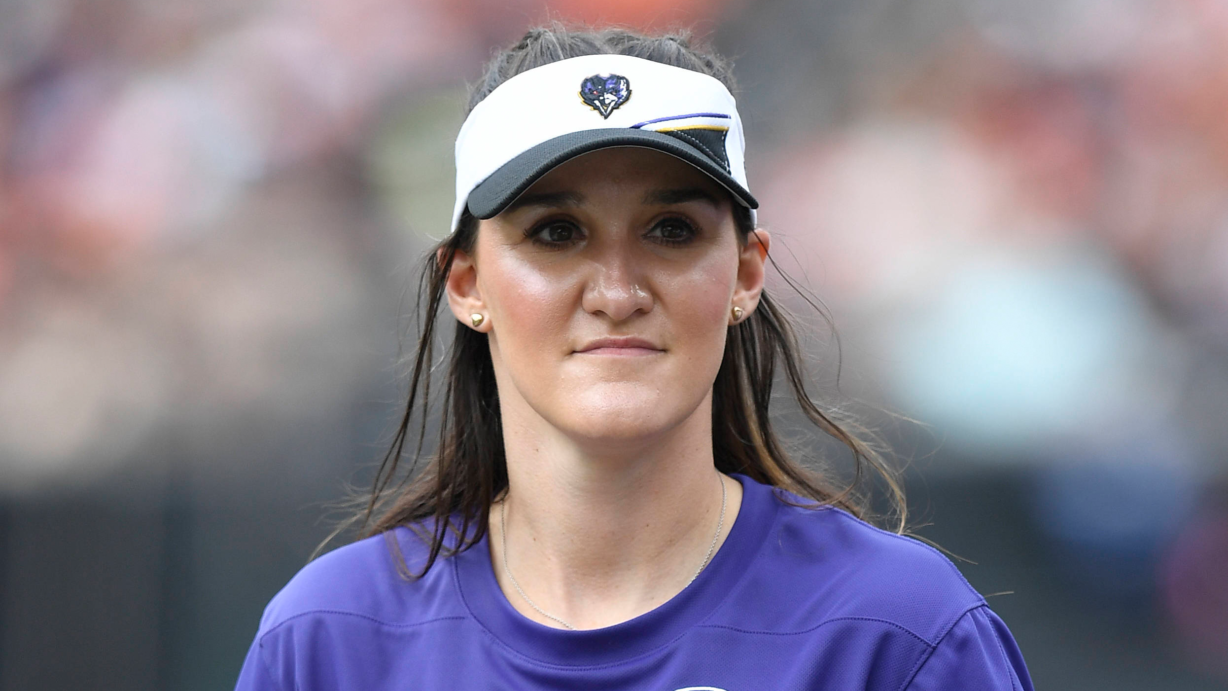 <strong>Kaelyn Buskey</strong><br>Nach ihrem Praktikum 2022 wurde auch Kaelyn Buskey ins Trainerteam der Ravens übernommen. In Baltimore ist sie als Assistenztrainerin für Kraft- und Konditionstraining tätig.