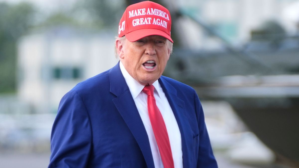 US-Präsident Trump unterwegs
