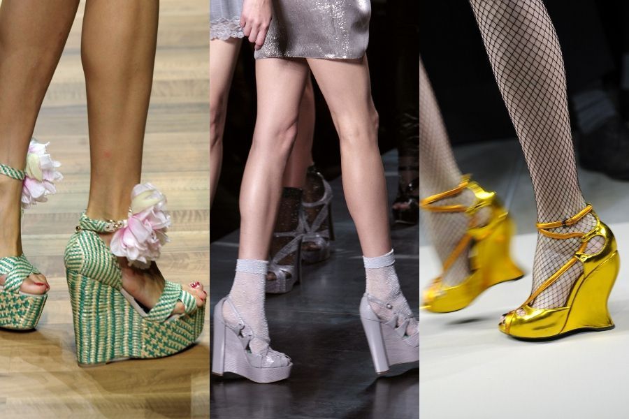 Schuh-Trend Keil-Sandaletten: Bequem und sexy