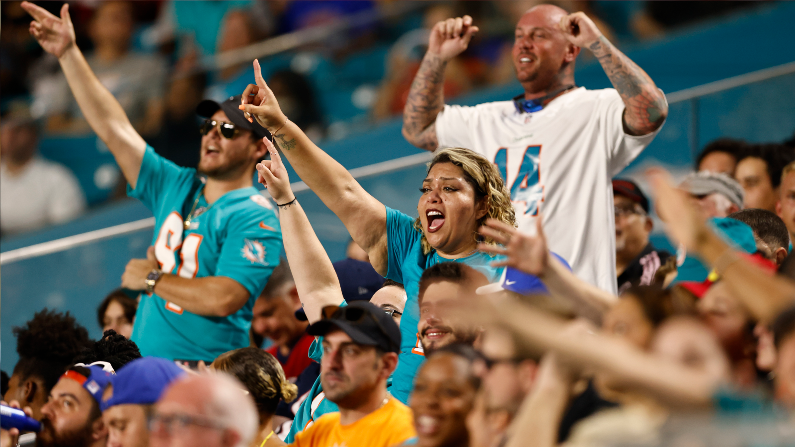 
                <strong>Platz 14: Miami Dolphins</strong><br>
                Preis für eine Dauerkarte in der günstigsten Kategorie: 599,50 Dollar.
              