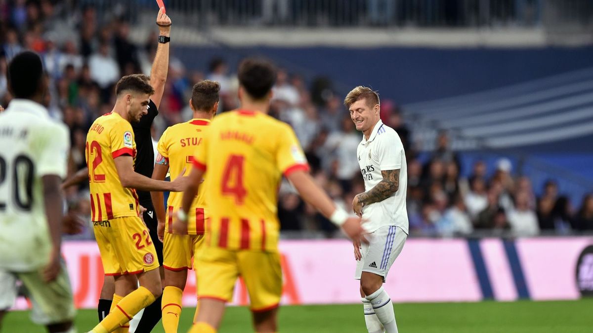 Erster Platzverweis für Kroos in seiner Profikarriere