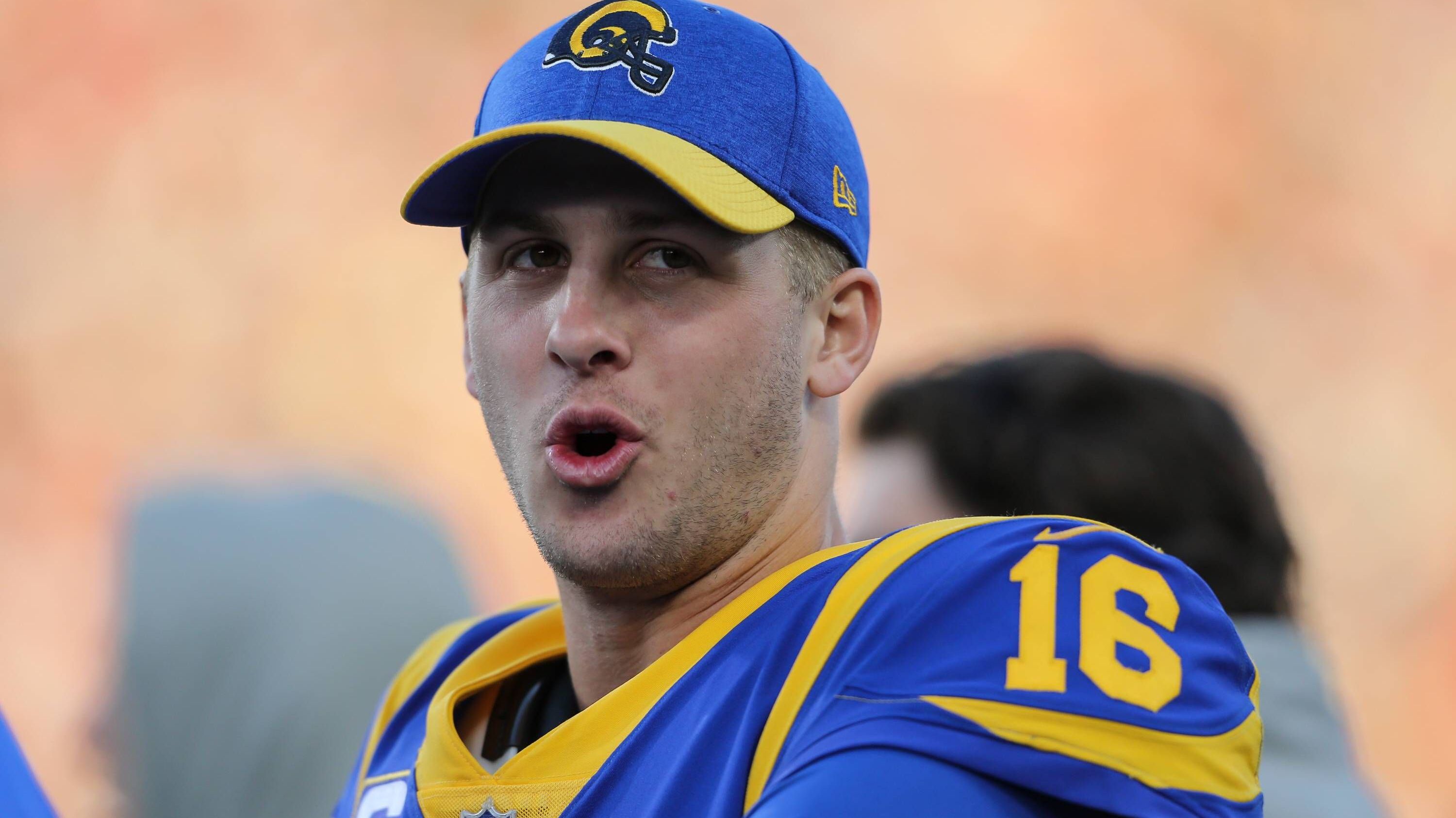 <strong>Jared Goff (Los Angeles Rams)</strong><br>Am 27. September 2018 beim 38:31-Sieg über die Minnesota Vikings: 26 Completions für 465 Yards bei 33 Versuchen, 5 Touchdowns.