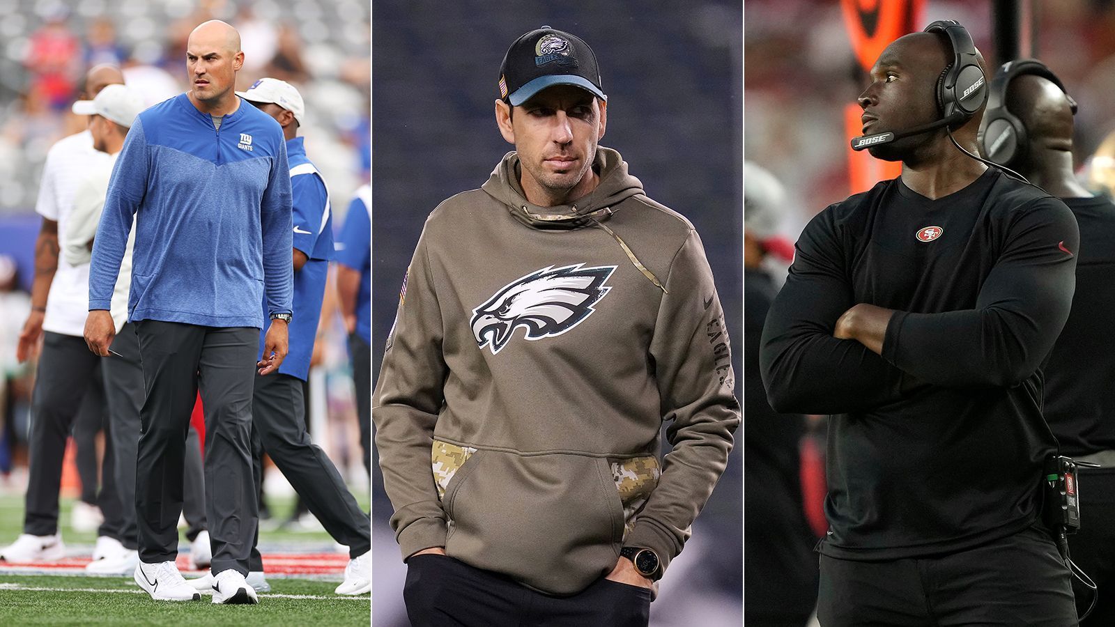 
                <strong>Bald Head Coach? Die begehrtesten Koordinatoren der NFL</strong><br>
                Die reguläre Spielzeit der NFL-Saison 2022/23 neigt sich dem Ende. Ein paar Teams sind bereits auf der Suche nach einem Head Coach, einige weitere werden noch folgen. ran stellt die begehrtesten Koordinatoren der Liga vor. 
              